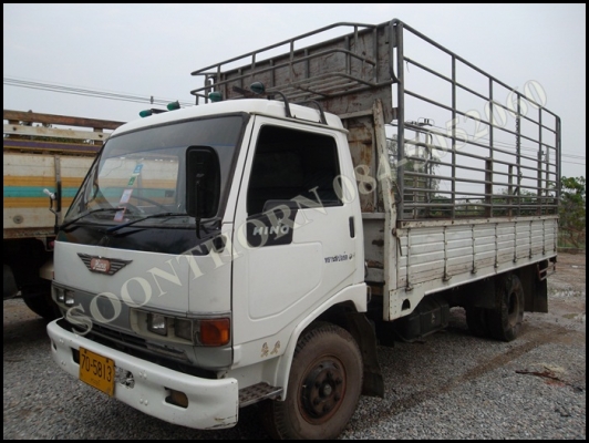 ขายด่วน รถบรรทุก 6 ล้อ HINO FB2W 120 แรง (ซุบเปอร์เสี่ยรถห้าง) กระบะคอกสูง สภาพสวยพร้อมใช้ ราคาสุดคุ้ม