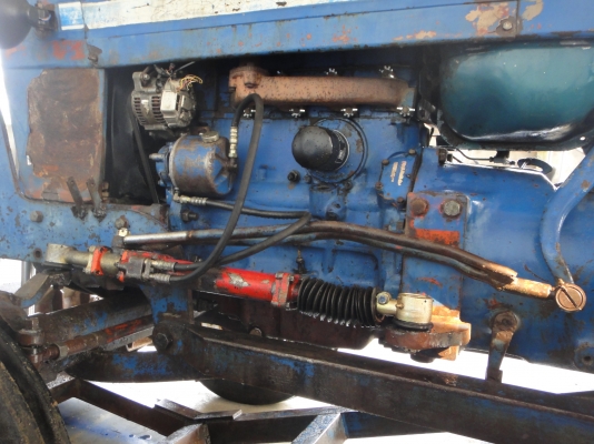 รถไถฟอร์ด FORD 77 แรง พร้อมผาน7+ใบดัน((086-2126921))