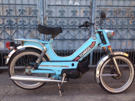 ขายรถปั่น tomos 50 cc