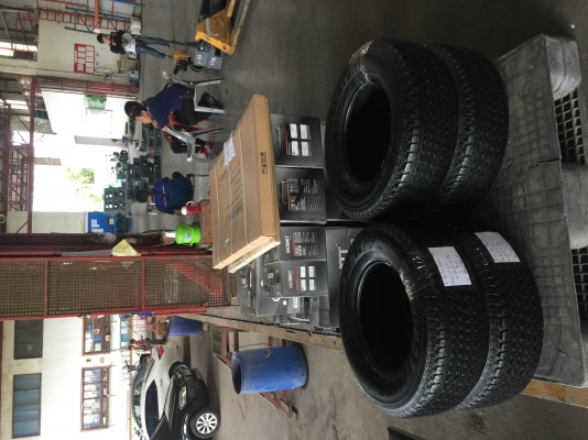 ยาง Bridgestone 245 70 16 ปี17 มี7ชุด ดอกเต็ม ไม่มีปะ เนื้อนิ่มๆ ราคาไม่แพง