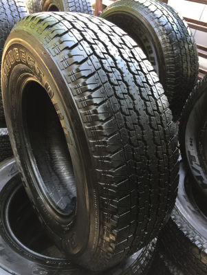 ยาง Bridgestone 245 70 16 ปี17 มี7ชุด ดอกเต็ม ไม่มีปะ เนื้อนิ่มๆ ราคาไม่แพง
