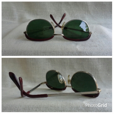 แว่นตาเจแปนิชวินเทจ  &#039;ราชสีห์เงิน - คลับมาสเตอร์&#039; ยุค &#039;80s  ราคานักศึกษา!  Vintage OS handmade in Japan
