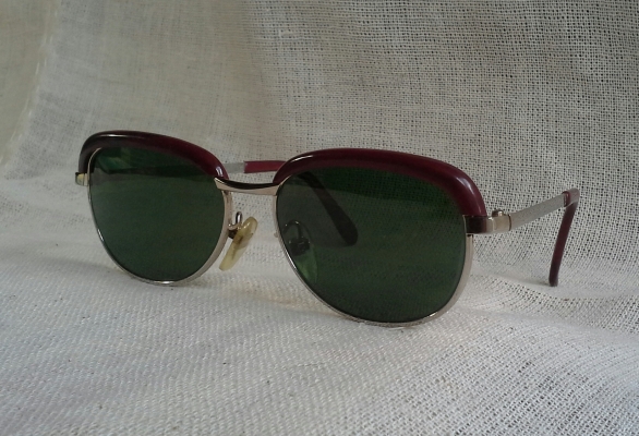 แว่นตาเจแปนิชวินเทจ  &#039;ราชสีห์เงิน - คลับมาสเตอร์&#039; ยุค &#039;80s  ราคานักศึกษา!  Vintage OS handmade in Japan
