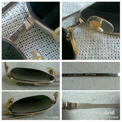 แว่นตาเทพเจ้าของชาวเยอรมัน  โกลด์ฟิลด์ยุค &#039;60s Vintage RODENSTOCK Bastian handmade in Germany10 K