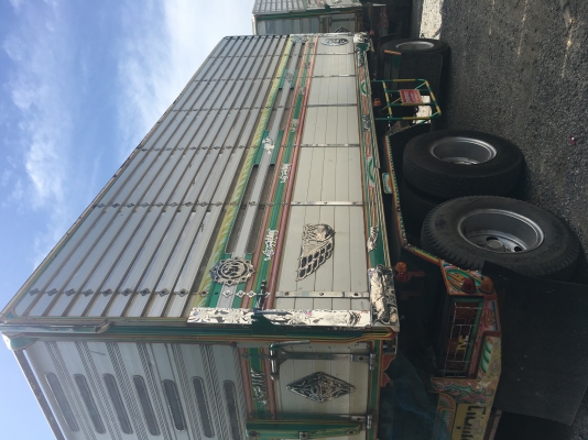 พ่วง 22 ล้อ HINO MEGA 380 ปี 52 กระบะมิเนียม คอกเกษตร - ดั้ม อู่ธวัชชัยการช่าง
