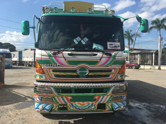 พ่วง 22 ล้อ HINO MEGA 380 ปี 52 กระบะมิเนียม คอกเกษตร - ดั้ม อู่ธวัชชัยการช่าง