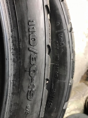 ยางใหม่ Avon TrekRider 110/80/19-150/70/17 made in England