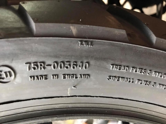 ยางใหม่ Avon TrekRider 110/80/19-150/70/17 made in England