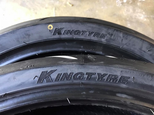 ใหม่ล่าสุด Kingtyre ยางเรเดียล 2 คอมพาวด์ ราคาไทยแลนด์ เกรด ZR ตรงกลาง Medium ข้าง Soft