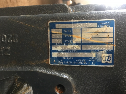 ขายเกียร์ รถตัก ยี่ห้อHitachi รุ่น ZW220,ZW250-5B (มือ1ญี่ปุ่น)