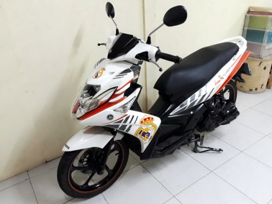 ขายYamaha Nouvo SX ลายReal Madrid Edition ปี57 รถเดิมๆสวยๆ