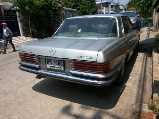 BENZ W116 คลาสสิค ภาษีเต็ม ชุดโอนพร้อม  ขับกลับได้เลย รถเดิม ทรงดี ภายในดี อุปกรณ์ครบ ราคาสุดคุ้ม