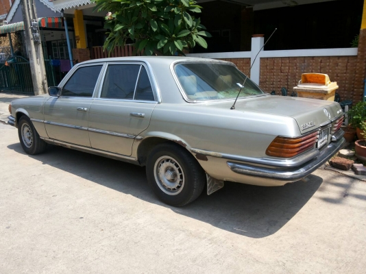BENZ W116 คลาสสิค ภาษีเต็ม ชุดโอนพร้อม  ขับกลับได้เลย รถเดิม ทรงดี ภายในดี อุปกรณ์ครบ ราคาสุดคุ้ม