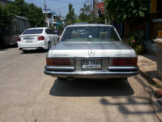 BENZ W116 คลาสสิค ภาษีเต็ม ชุดโอนพร้อม  ขับกลับได้เลย รถเดิม ทรงดี ภายในดี อุปกรณ์ครบ ราคาสุดคุ้ม