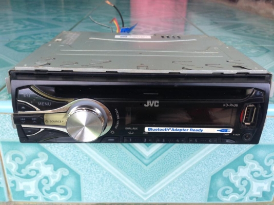 ฟร้อนJVC r436 ขาย 1350 บาท ใช้งานปกติ สนใจ0892425454 อยู่สระบุรี