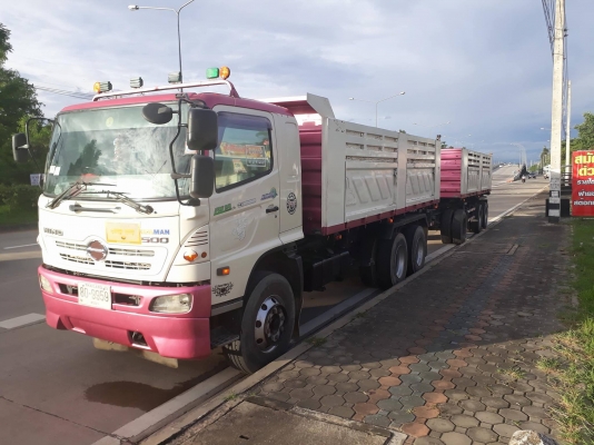 ฮีโน่ 344 ปี 53 ดั้มสามมิตรแม่ลูก 3เพลา