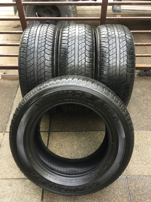 ยาง Dunlop 265 60 18 ปี16 ดอกเต็ม ไม่มีปะ เนื้อนิ่มๆ ราคาไม่แพง