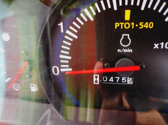 คูโบต้า L4708SP 4 WD ชุดดันหน้าช้าง ผานหลังใหม่ CMT6x24 ทำงาน 475 ชั่วโมง..จดทะเบียน ก.ค.2558