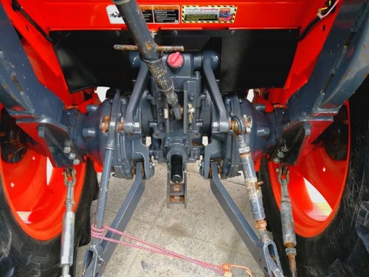 คูโบต้า L4708SP 4 WD ชุดดันหน้าช้าง ผานหลังใหม่ CMT6x24 ทำงาน 475 ชั่วโมง..จดทะเบียน ก.ค.2558