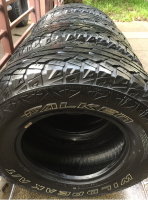 ยาง All FALKEN 265 70 16 ปี14 ดอกเต็ม ไม่มีปะ เนื้อนิ่มๆ ราคาไม่แพง