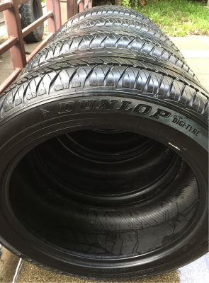 ยาง Dunlop 265 50 20 กลางปี14 ดอกเต็ม ไม่มีปะ เนื้อนิ่มๆ ราคาไม่แพง