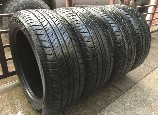 ยาง Dunlop 265 50 20 กลางปี14 ดอกเต็ม ไม่มีปะ เนื้อนิ่มๆ ราคาไม่แพง