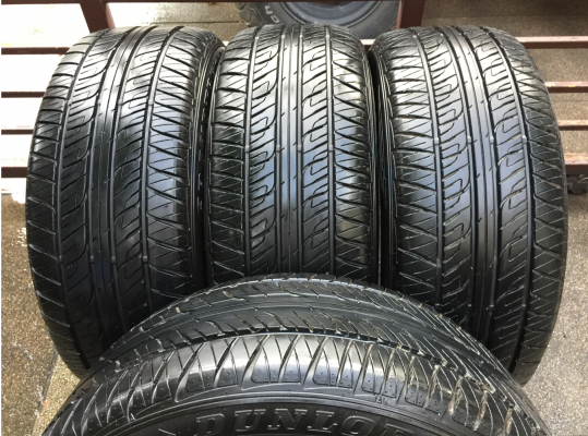 ยาง Dunlop 265 50 20 กลางปี14 ดอกเต็ม ไม่มีปะ เนื้อนิ่มๆ ราคาไม่แพง