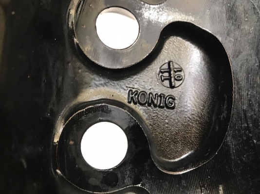 ขาย konig เมกาแท้ ขอบ16กว้าง8 ออฟ 25