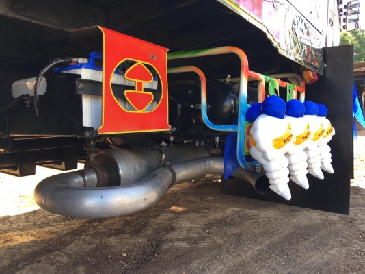 Hino 344 แรง ปี 56 กระบะมิเนียมอู่ ส.สมบัติ ลูก 3 เพลายกล้อได้ ทะเบียนพร้อม