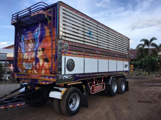 Hino 344 แรง ปี 56 กระบะมิเนียมอู่ ส.สมบัติ ลูก 3 เพลายกล้อได้ ทะเบียนพร้อม