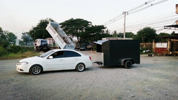รับทำกันชน ชุดลาก เรือ พ่วง (tow bar )
