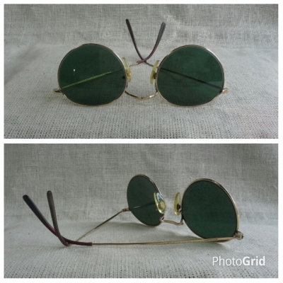 แว่นตาอาร์ติสท์ อิงลิชโกลด์ฟิลด์ ยุค '50s 'หยดน้ำ จอห์น เลนนอน' Vintage BAO handmade in England แว่นตาอาร์ติสท์ อิงลิชโกลด์ฟิลด์ ยุค '50s 'หยดน้ำ จอห์น เลนนอน' Vintage BAO handmade in England