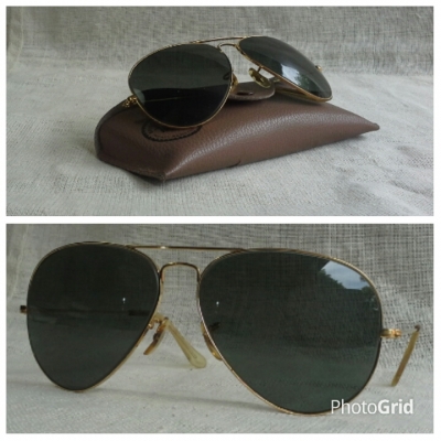 แว่นตาท่านนายพล  อเมริกันวินเทจ ยุค &#039;70s  &#039;เรย์-แบน แมคอาเธอร์&#039;  ราคาประหยัด!  Vintage B&amp;L RAY-BAN USA  บิ๊กไซซ์!  ตัวแท้!  จริงใจ - ไม่จิงโจ้!