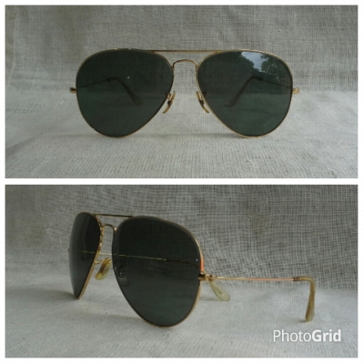 แว่นตาท่านนายพล  อเมริกันวินเทจ ยุค &#039;70s  &#039;เรย์-แบน แมคอาเธอร์&#039;  ราคาประหยัด!  Vintage B&amp;L RAY-BAN USA  บิ๊กไซซ์!  ตัวแท้!  จริงใจ - ไม่จิงโจ้!