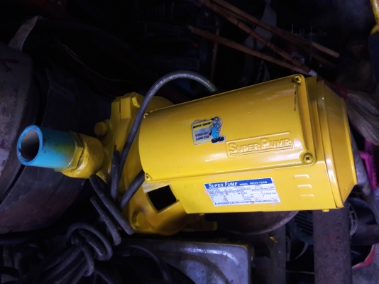 ขาย !! ปั้มน้ำหอยโข่ง.มิตซู.ขนาด1แรง220v.ท่อ1".พร้อมใช้งาน