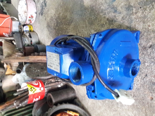 ขาย !! ปั้มน้ำหอยโข่ง.ขนาด1แรง220v.ท่อ1".พร้อมใช้งาน