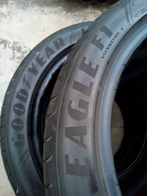 225/45R17  GOODYEAR EAGLE  F1  MADE IN GERMANY  ไม่มีปะทุกเส้น ชุด 4 เส้น โทร.081-427-3941