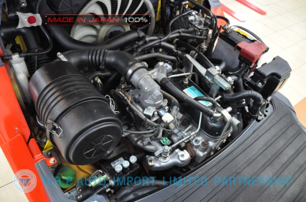 ขายรถโฟล์คลิฟท์มือสอง TOYOTA รุ่น 8FG30-10596 นำเข้าจากประเทศญี่ปุ่น 100\% ไม่เคยใช้งานในไทย