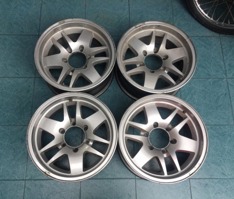 ล้อWILDER 16x7.5 off 0 สภาพสวย ประมูลมาจากYahoo Japan เก่าญี่ปุ่น