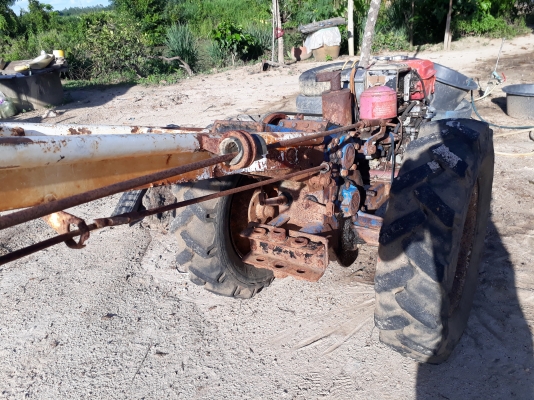 ขอบคุณเสี่ยจากปทุมธานี ขายเครื่องรถไถเดินตามคูโบต้าET80+โครงเกียร์บิ๊กจิ๋ว+เทเลอร์ลาก