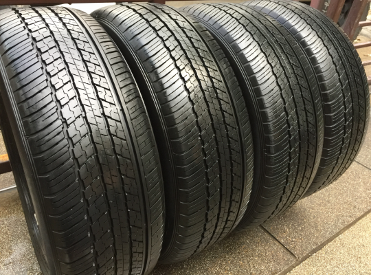 ยาง Dunlop 225 60 18 ปี15 ดอกเต็ม เนื้อนิ่มๆ ใช้ยาว ราคาไม่แพง ยาง Dunlop 225 60 18 ปี15 ดอกเต็ม เนื้อนิ่มๆ ใช้ยาว ราคาไม่แพง