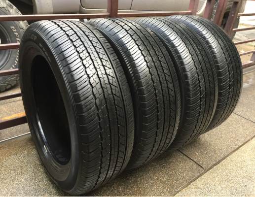 ยาง Dunlop 225 60 18 ปี15 ดอกเต็ม เนื้อนิ่มๆ ใช้ยาว ราคาไม่แพง