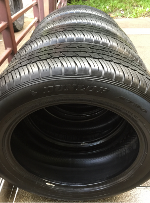 ยาง Dunlop 225 60 18 ปี15 ดอกเต็ม เนื้อนิ่มๆ ใช้ยาว ราคาไม่แพง