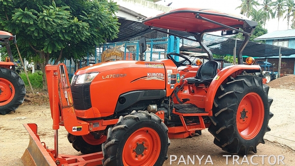 รถเข้าใหม่#ปัญญาแทรคเตอร์..จัดมาให้ครับ ด่วน 480,000 บาท.  คูโบต้า L4708SP (521ชม.) ใบมีดคานล่างFD185F ผานพรวน6&times;24เฮฟวี่พลัส สีเดิมๆ สภาพพร้อมใช้