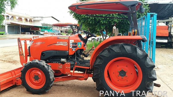 รถเข้าใหม่#ปัญญาแทรคเตอร์..จัดมาให้ครับ ด่วน 480,000 บาท.  คูโบต้า L4708SP (521ชม.) ใบมีดคานล่างFD185F ผานพรวน6&times;24เฮฟวี่พลัส สีเดิมๆ สภาพพร้อมใช้