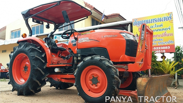 รถเข้าใหม่#ปัญญาแทรคเตอร์..จัดมาให้ครับ ด่วน 480,000 บาท.  คูโบต้า L4708SP (521ชม.) ใบมีดคานล่างFD185F ผานพรวน6&times;24เฮฟวี่พลัส สีเดิมๆ สภาพพร้อมใช้