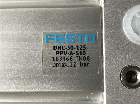 กระบอกลม ยี่ห้อ FESTO รุ่น DNC-50-125-PPV-A-S10 กระบอกลม ยี่ห้อ FESTO รุ่น DNC-50-125-PPV-A-S10
