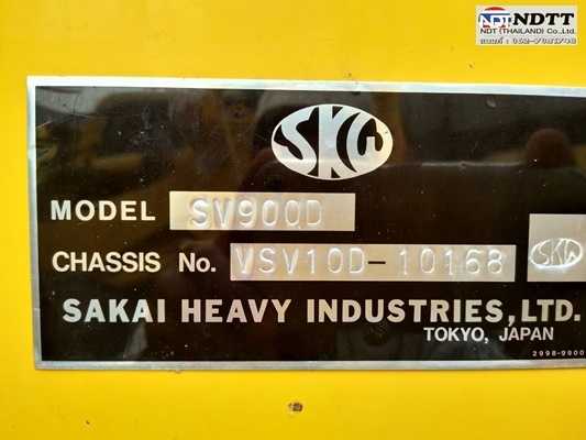ขายรถบด19ตัน SAKAI SV900D Made in Japan เก่านอกไม่เคยใช้ในไทย 092-929-9942 ธีรเทพ