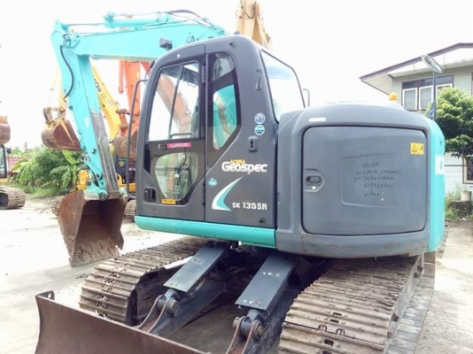ขายรถแม็คโค KOBELCO SK 135 SR-2 YY05 ปี 2008 ใบแทรค 60 ซ.ม. ปลายอาร์มพิเศษ ขายรถแม็คโค KOBELCO SK 135 SR-2 YY05 ปี 2008 ใบแทรค 60 ซ.ม. ปลายอาร์มพิเศษ