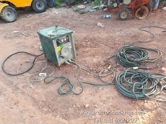 ขาย ตู้เชื่อมไฟฟ้า พร้อมสายเชื่อม DAIDEN เชื่อมแบบออโตเมติก ใช้ไฟ 220V คอยด์ทองแดงแท้ เก่าญี่ปุ่น